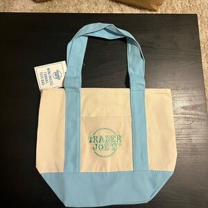 Trader Joe's Blue mini tote